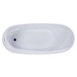 Fine Fixtures BT307 Zen 59 Inch x 29 Inch Freestanding Bathtub