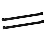 Fine Fixtures CAHA24BL Concordia Handles 24 Inch Wide - Set Of 2 -Black