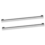Fine Fixtures Handles for 24 Inch Wide Concordia Vanity - 13 1/4" long - Set Of 2 -Polished Chrome - CAHA24PC