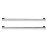 Fine Fixtures Handles for 24 Inch Wide Concordia Vanity - 13 1/4" long - Set Of 2 -Polished Chrome - CAHA24PC