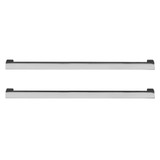 Fine Fixtures Handles for 36 Inch Wide Concordia Vanity - 25 3/4" long - Set Of 2 - Polished Chrome - CAHA36PC