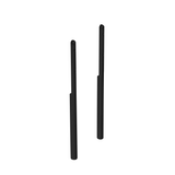 Fine Fixtures Concordia Vanity Legs 18 Inch -20 Inch Wide - Set Of 4 - Black - CALG18BL