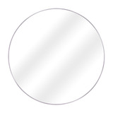 Fine Fixtures MRD1818SN Round Mirror 18 Inch X 18 Inch - Satin Nickel