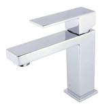 Fine Fixtures Square Bathroom Faucet - Single Hole - Polished Chrome - FAM3PC