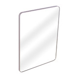 Fine Fixtures Rectangular 22 Inch X 30 Inch Mirror with Round Corners - Satin Nickel - MRR2230SN