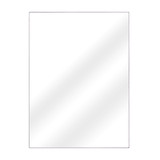 Fine Fixtures Rectangular 22 Inch X 30 Inch Mirror with Sharp Corners - Satin Nickel - MRS2230SN