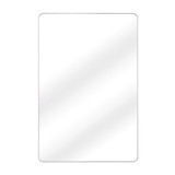 Fine Fixtures Rectangular 24 Inch X 36 Inch Mirror with Round Corners - White Semi - MRR2436WH