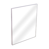Fine Fixtures Rectangular 24 Inch X 30 Inch Mirror with Sharp Corners - Satin Nickel - MRS2430SN