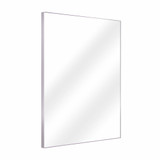 Fine Fixtures MRS2430PC Rectangular 24 Inch X 30 Inch Mirror with Sharp Corners - Polished Chrome