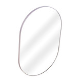 Fine Fixtures Rectangular 24 Inch X 36 Inch Mirror with Oval Corners - Polished Chrome - MRO2436PC
