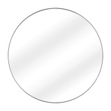 Fine Fixtures Round Mirror 32 Inch X 32 Inch - Matte Black - MRD3232BL