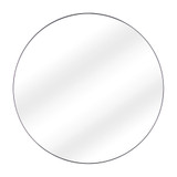 Fine Fixtures Round Mirror 36 Inch X 36 Inch - Matte Black - MRD3636BL