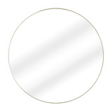 Fine Fixtures Round Mirror 32 Inch X 32 Inch - Satin Brass - MRD3232SB