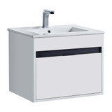 Fine Fixtures OPAL24WH Alpine Vanity Cabinet 24 Inch Wide -  White