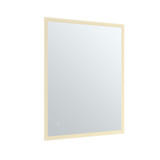 Fine Fixtures 30 Inch X 36 Inch Rectangle Aluminum Mirror With Framed Led - MLER3036