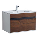 Fine Fixtures OPAL30BW Alpine Vanity Cabinet 30 Inch Wide -  Brown Walnut