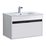 Fine Fixtures Alpine Vanity Cabinet 30 Inch Wide - White