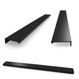 Fine Fixtures Dakota Vanity Handlebar Hardware - 30 Inch Wide - Black