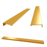 Fine Fixtures Dakota Vanity Hardware - 24 Inch Wide - Satin Brass