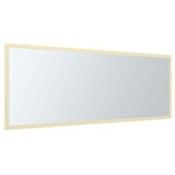 Fine Fixtures 60 Inch X 24 Inch Rectangle Aluminum Mirror With Framed Led - MLER6024