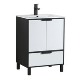 Fine Fixtures Hamilton Vanity Cabinet 24 Inch Wide - White - ADA Compliant