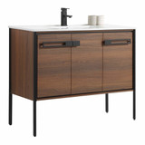 Fine Fixtures Oakville Vanity Cabinet 42" Wide - Walnut Ebony