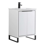 Fine Fixtures OL24WH Opulence Vanity Cabinet 24 Inch Wide -  Matte White