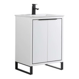 Fine Fixtures Opulence Vanity Cabinet 24 Inch Wide - Matte White