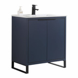 Fine Fixtures Opulence Vanity Cabinet 30 Inch Wide - Navy Blue