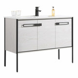 Fine Fixtures Oakville Vanity Cabinet 48" Wide - Mild Grey Oak