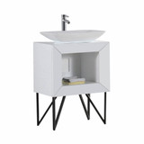 Fine Fixtures Maxi  Wall Hung Vanity Cabinet 30 Inch - White