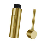 Fine Fixtures FASH1SB Round Kitchen Spray And Handlefor FAK1- Satin Brass