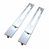 Fine Fixtures OKHA3PC Oakville Handle For 72" Wide Vanity -Polished Chrome