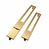 Fine Fixtures OKHA2SB Oakville Handle For 42" - 48" Wide Vanity - Satin Brass