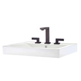 Fine Fixtures CT2318W8 China Sink 24 Inch x 19 Inch - White