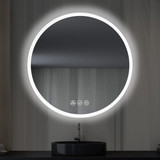 Blossom LED M3 R32 Orion 32" Round LED Mirror With Frosted Sides