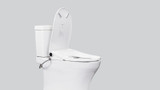 Ultra Nova+ Electric Elongated Luxury Bidet Toilet Seat with Auto Flush, Slim Design, Instant Heat