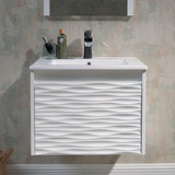 Blossom Paris 24" Floating Bathroom Vanity With Sink - Glossy White - V8008 24 01 C