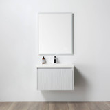 Blossom Positano 30" Floating Bathroom Vanity with Sink - Matte White - V8028 30 01 A