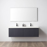 Blossom 028 60 26 A Positano 60" Floating Bathroom Vanity with Sink - Night Blue