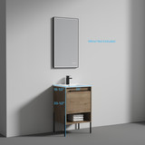 Blossom 031 20 29 C Turin 20" Freestanding Bathroom Vanity with Sink - Classic Oak