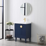Blossom 033 24 25 BG A Oslo 24" Freestanding Bathroom Vanity with Sink - Blue