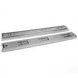 Laurey 10516 White Bottom Mount Euro Slide - Drawer Slide 16" - Pair