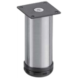 Laurey Stainless Steel Adjustable Feet - 2" Diameter 4" Adjustable Height - 11904