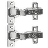 Laurey 10200 European Cabinet Hinge - 110 Degree - 1/2 Overlay - Pair