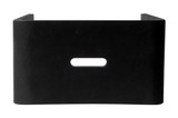 ALFI Black Matte Solid Surface Resin Bathroom / Shower Stool - ABST88BM