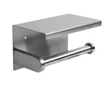 Alfi ABTP66-BSS Brushed Stainless Steel Toilet Paper Holder with Shelf