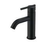 Gerber Parma Single Handle Lavatory Faucet w/ Metal Touch Down Drain & Optional Deck Plate Included 1.2gpm - Satin Black - D225458BS