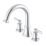 Gerber D300979T Northerly Two Handle Roman Tub Faucet Trim Kit w/out Spray - Chrome
