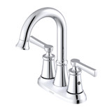 Gerber D307158 Parma Two Handle Centerset Lavatory Faucet w/ Metal Pop-Up Drain 1.2gpm - Chrome